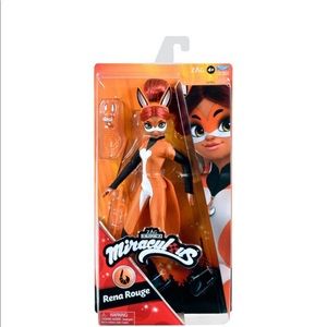 Miraculous Rena Rouge Doll Action Figure with Kwami Trixx and Accessories 5004